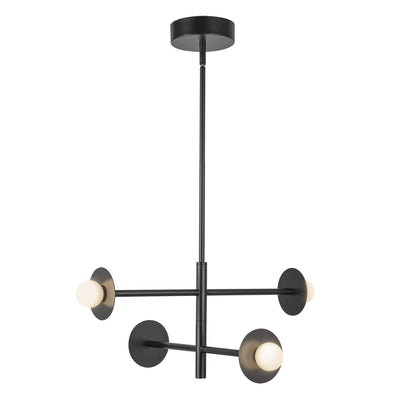 Elixir 22-in Steel Chandelier