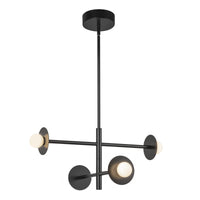 Elixir 22-in Steel Chandelier