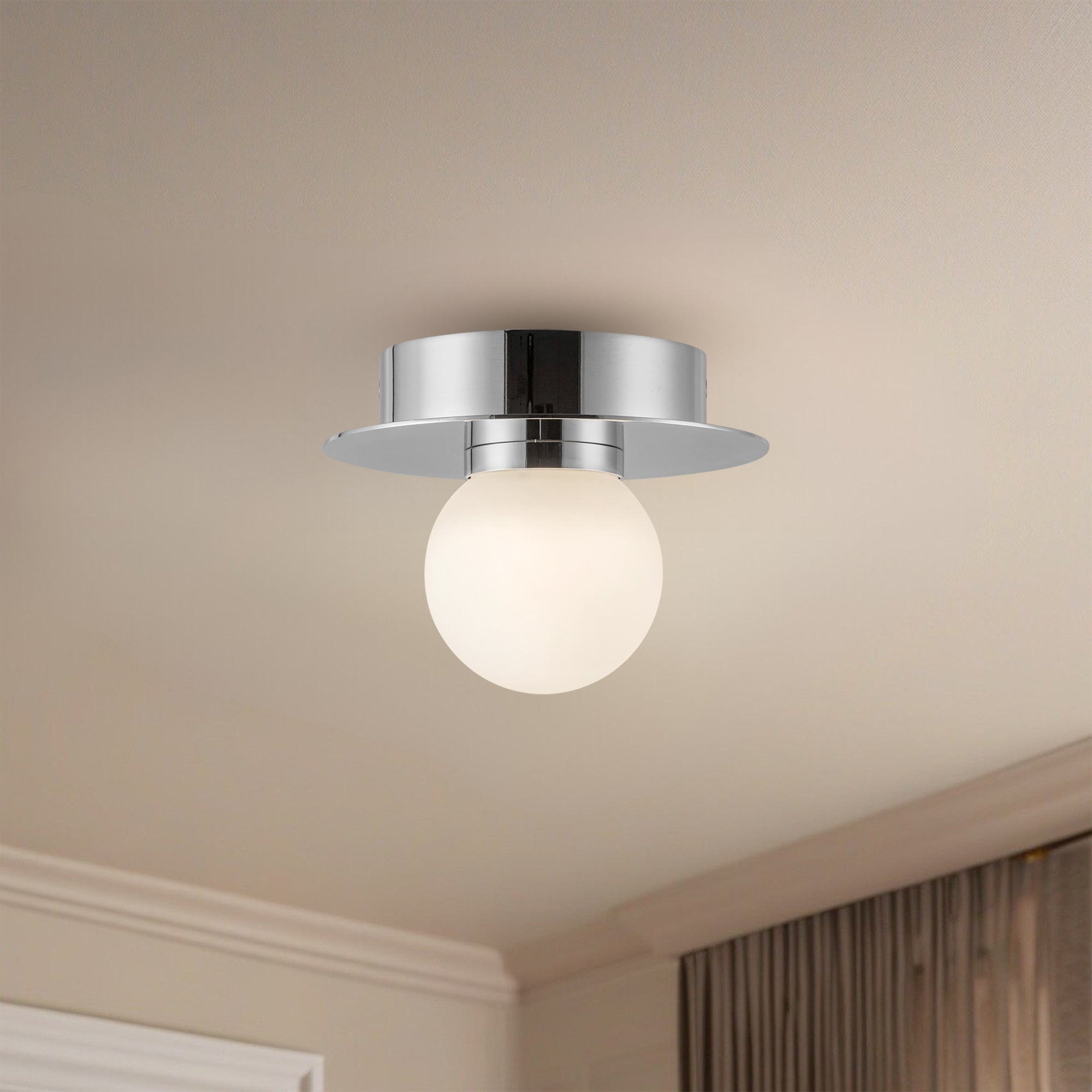Elixir 6-in Steel Flush Mount