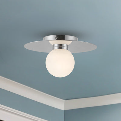 Elixir 10-in Steel Flush Mount