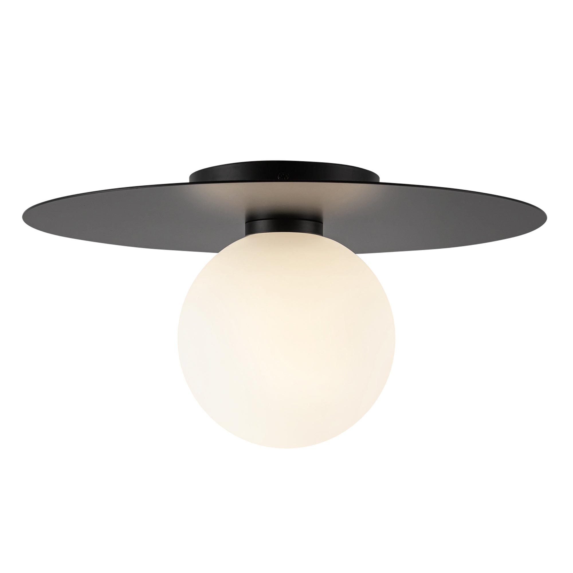 Elixir 14-in Steel Flush Mount