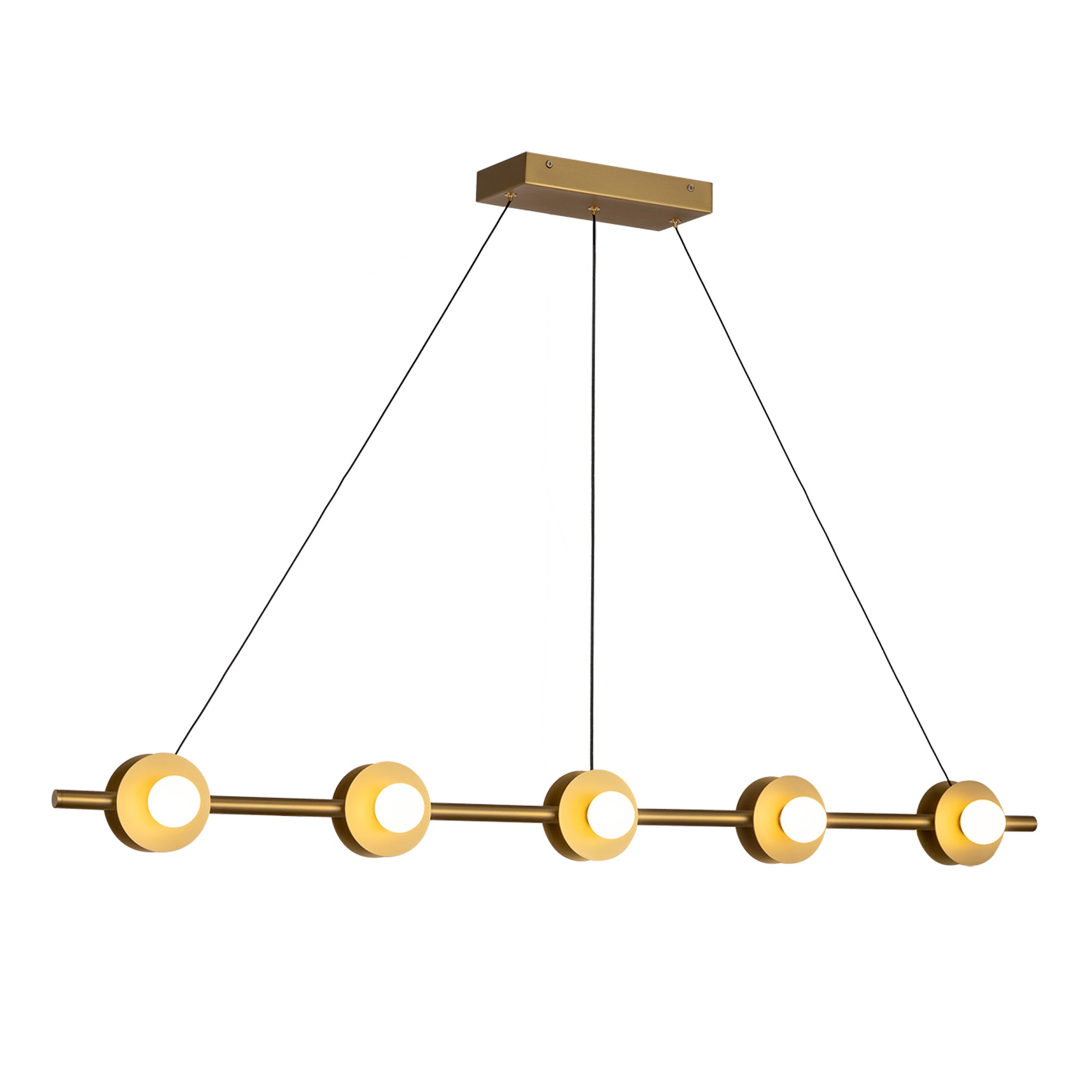 Elixir 48-in Steel Linear Pendant