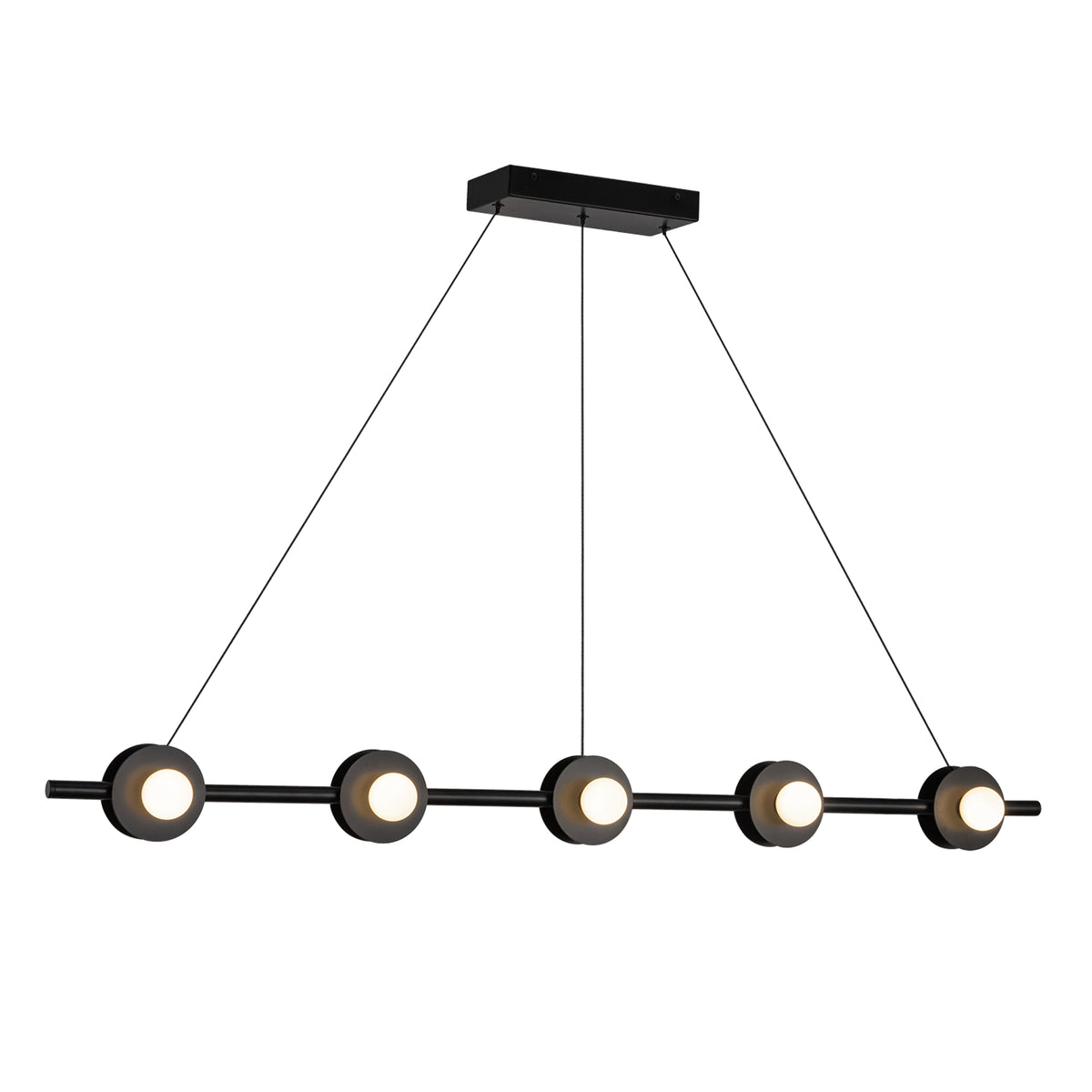 Elixir 48-in Steel Linear Pendant