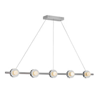 Elixir 48-in Steel Linear Pendant
