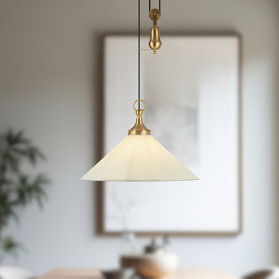 Ellen 20-in Steel Pendant