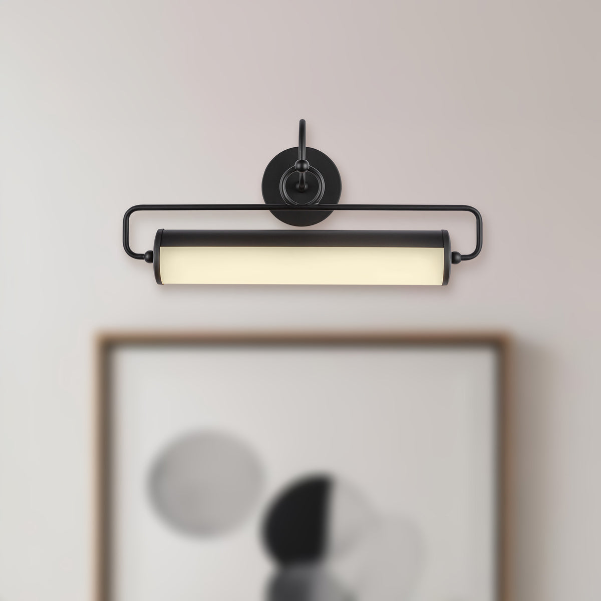 Ellen 21-in Aluminum Steel Acrylic Picture Light