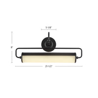Ellen 21-in Aluminum Steel Acrylic Picture Light