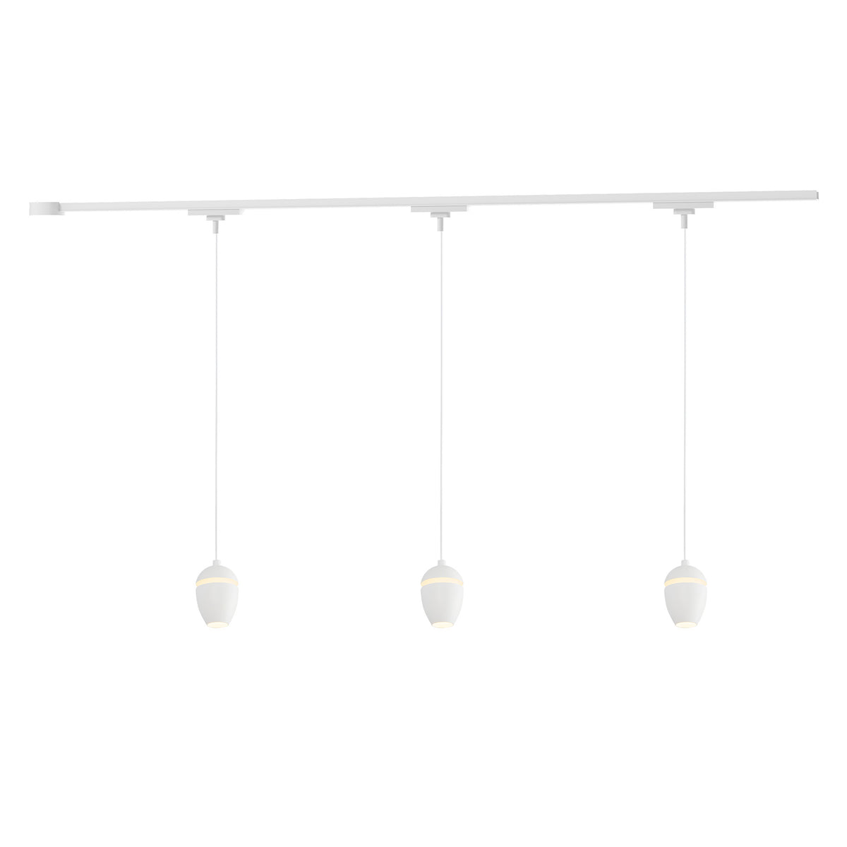 Eloa 38-in Aluminum Trilo Track Pendant