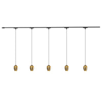 Eloa 81-in Aluminum Trilo Track Pendant