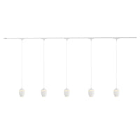 Eloa 81-in Aluminum Trilo Track Pendant