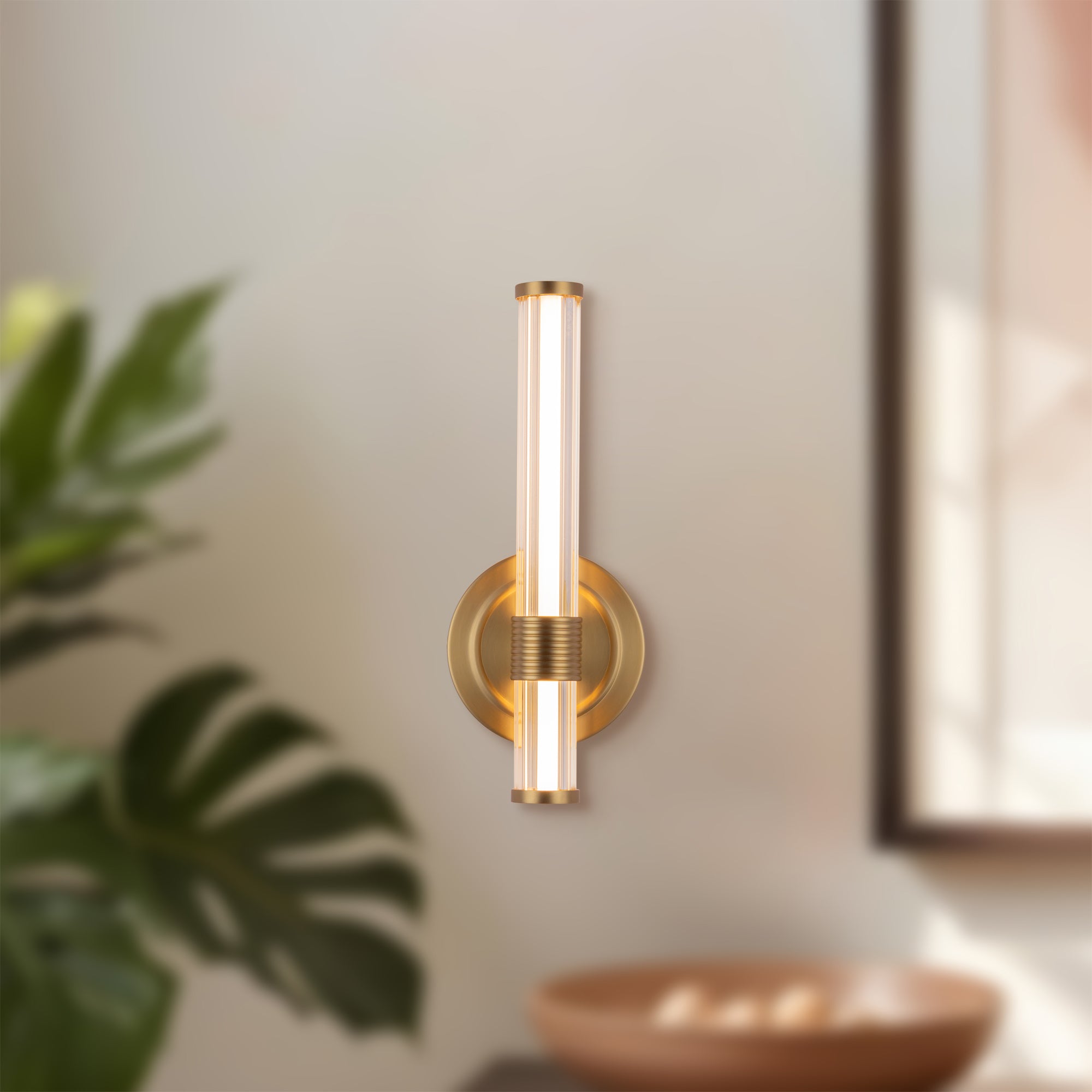Elsie 12-in Aluminum Vanity Light