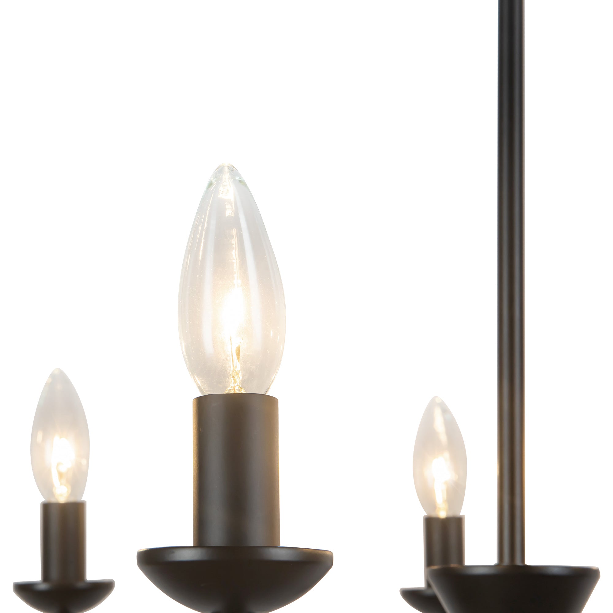 Ember 26-in Steel Chandelier