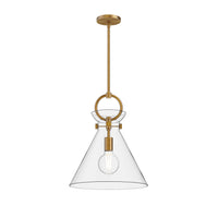 Emerson 14-in Steel Pendant