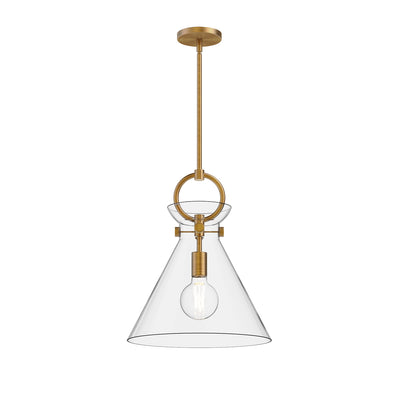 Emerson 14-in Steel Pendant