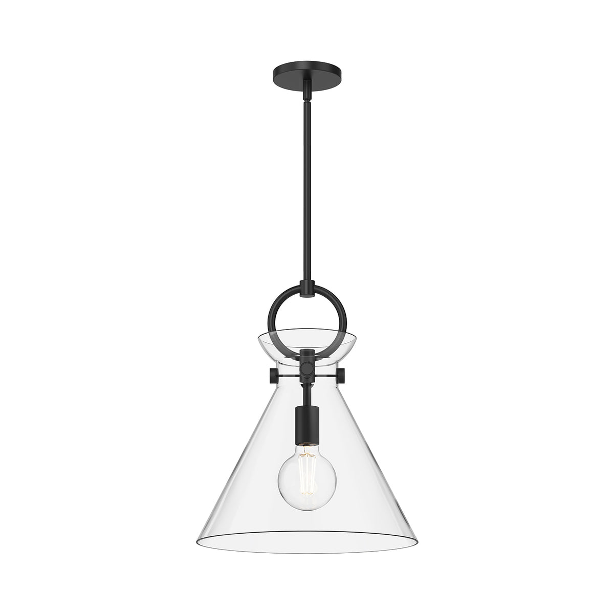 Emerson 14-in Steel Pendant