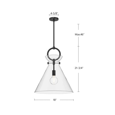 Emerson 18-in 1 Light Socket Pendant