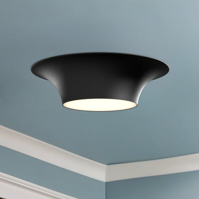 Emiko 16-in Steel Flush Mount