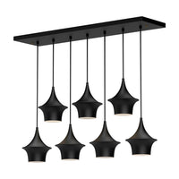 Emiko 36-in Steel Linear Pendant