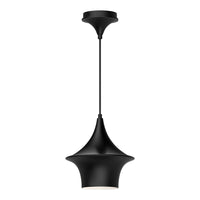 Emiko 9-in Steel Pendant
