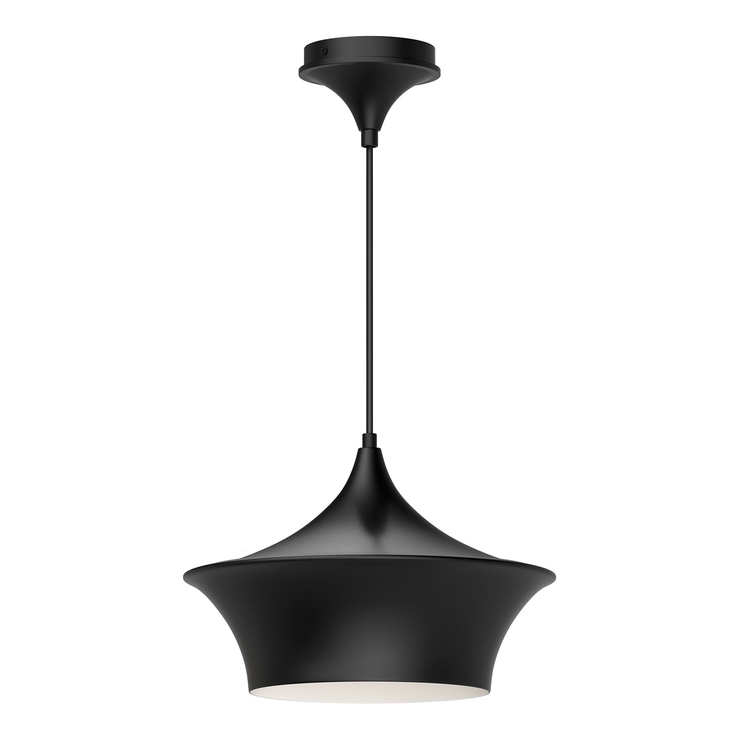 Emiko 12-in Steel Pendant