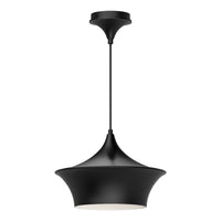 Emiko 12-in Steel Pendant