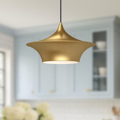 Emiko 16-in Steel Pendant