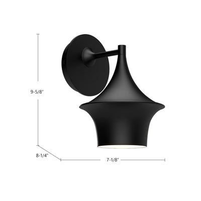 Emiko 7-in Steel Vanity Light