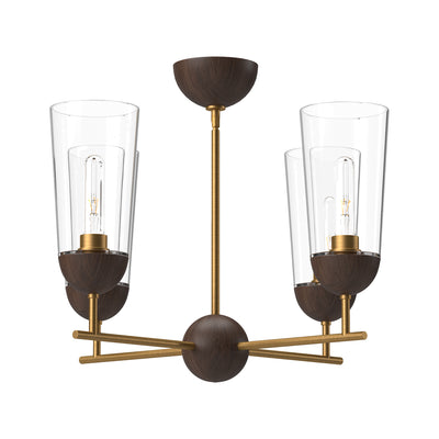 Emil 25-in Steel Chandelier