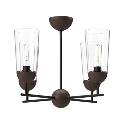 Emil 25-in Steel Chandelier