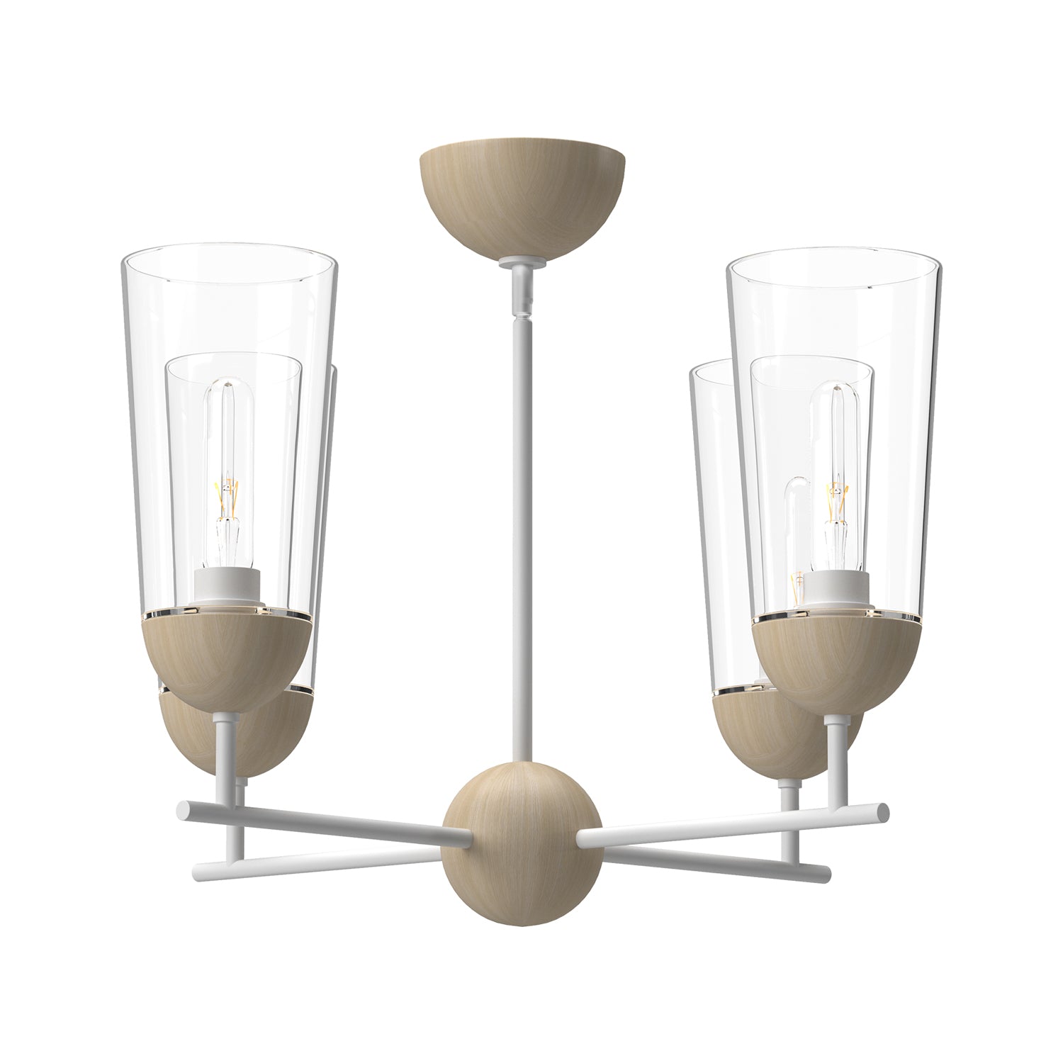 Emil 25-in Steel Chandelier