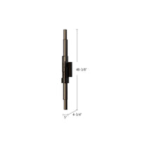Enzo 48-in Aluminum PC Wall Sconce