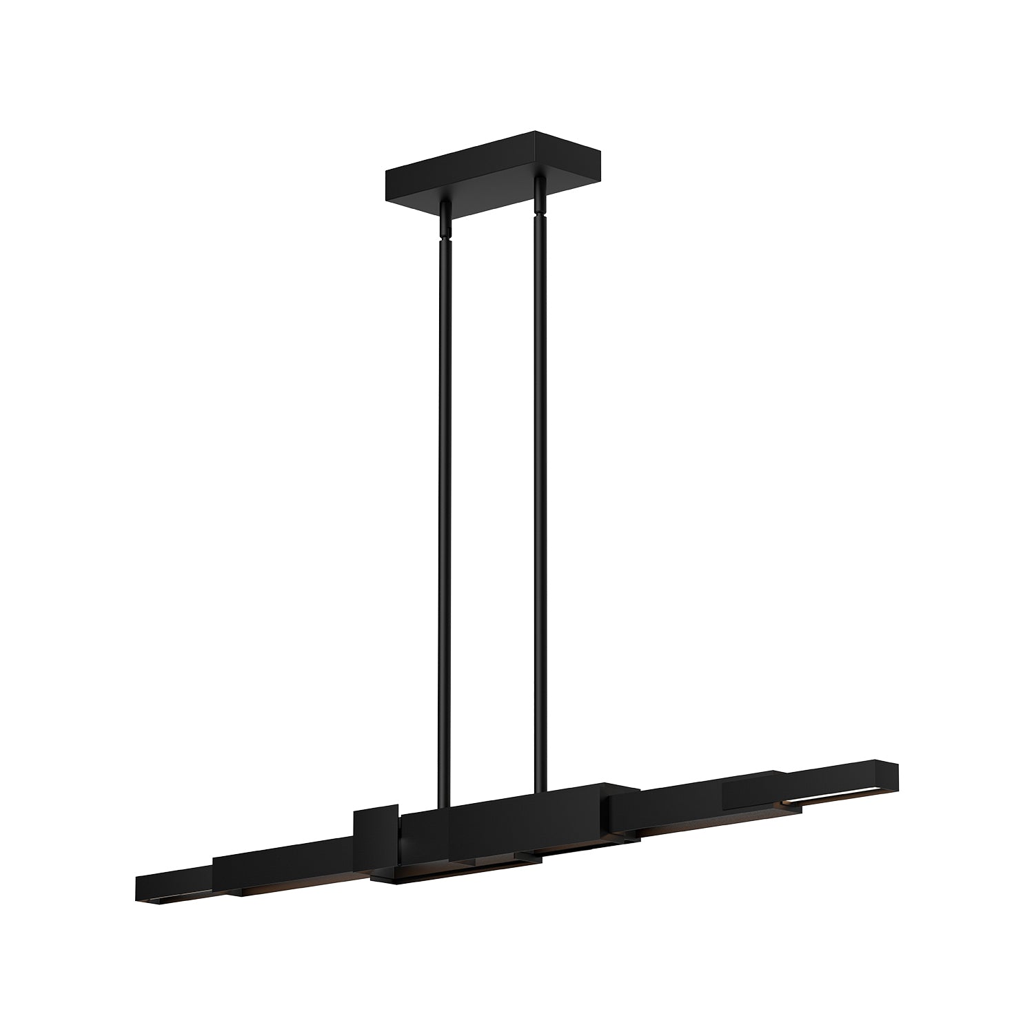 Enzo 48-in Aluminum Linear Pendant