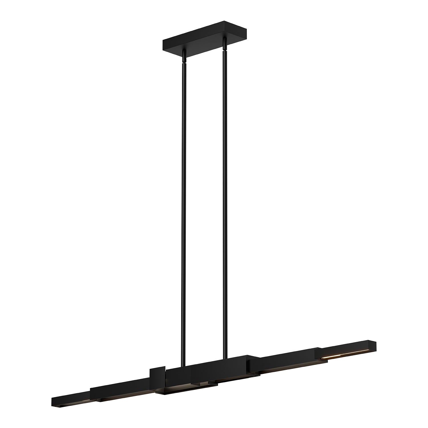 Enzo 60-in Aluminum Linear Pendant
