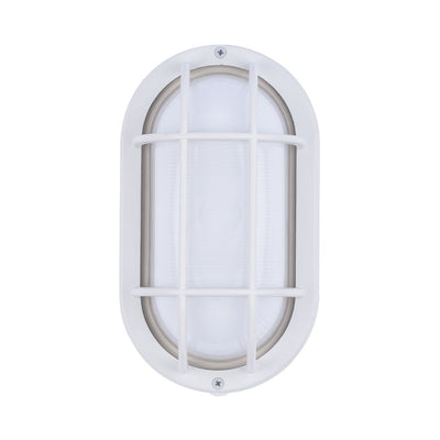 Residential LED Outdoor Wall Light 6W 6CCT White Bulkhead Fixture