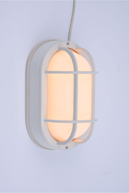 Residential LED Outdoor Wall Light 6W 6CCT White Bulkhead Fixture