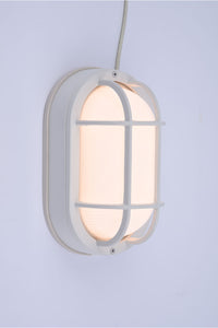 Residential LED Outdoor Wall Light 6W 6CCT White Bulkhead Fixture