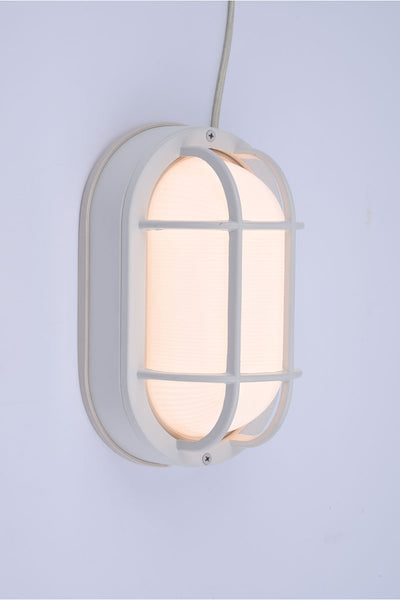 Residential LED Outdoor Wall Light 6W 6CCT White Bulkhead Fixture