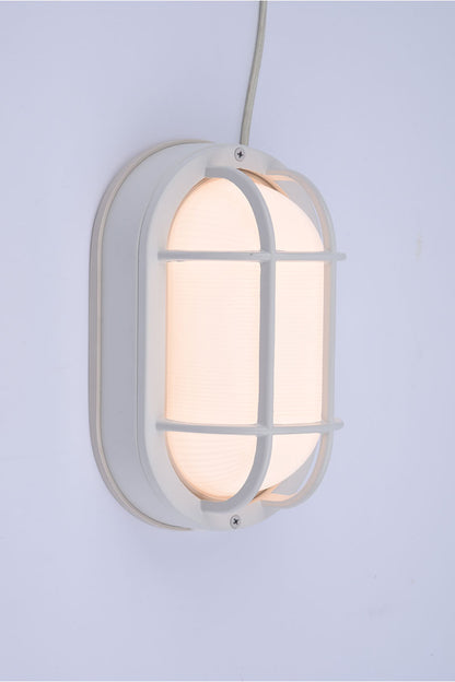 Residential LED Outdoor Wall Light 6W 6CCT White Bulkhead Fixture