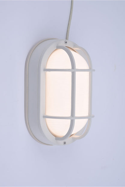 Residential LED Outdoor Wall Light 6W 6CCT White Bulkhead Fixture