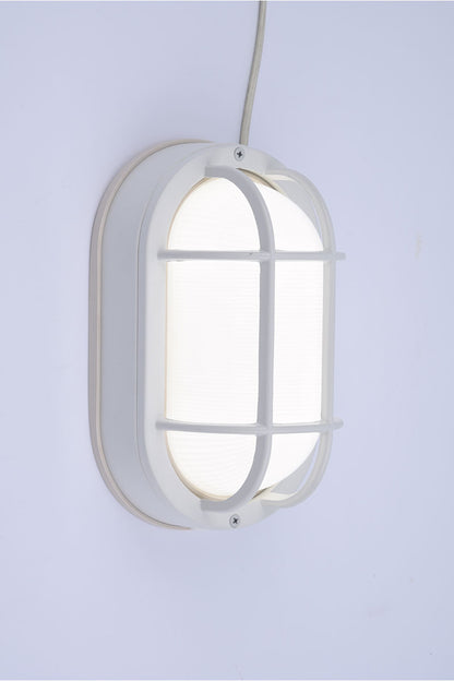 Residential LED Outdoor Wall Light 6W 6CCT White Bulkhead Fixture