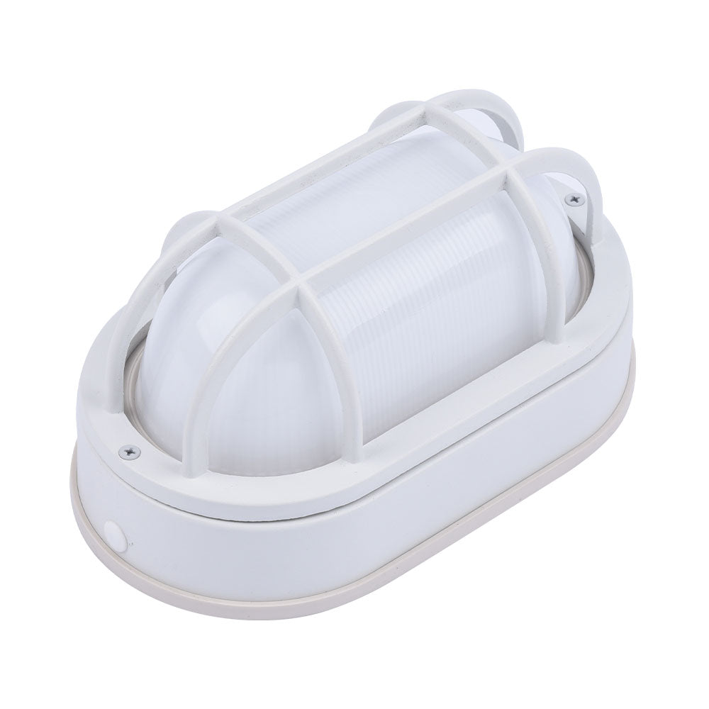 Residential LED Outdoor Wall Light 6W 6CCT White Bulkhead Fixture