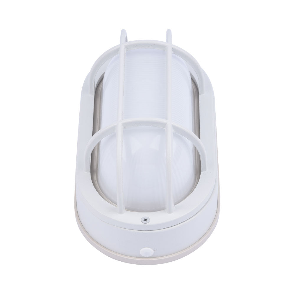 Residential LED Outdoor Wall Light 6W 6CCT White Bulkhead Fixture
