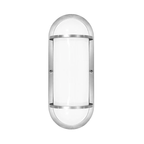 Residential LED 12.5W Oval Wall Sconce with Photocell Sensor