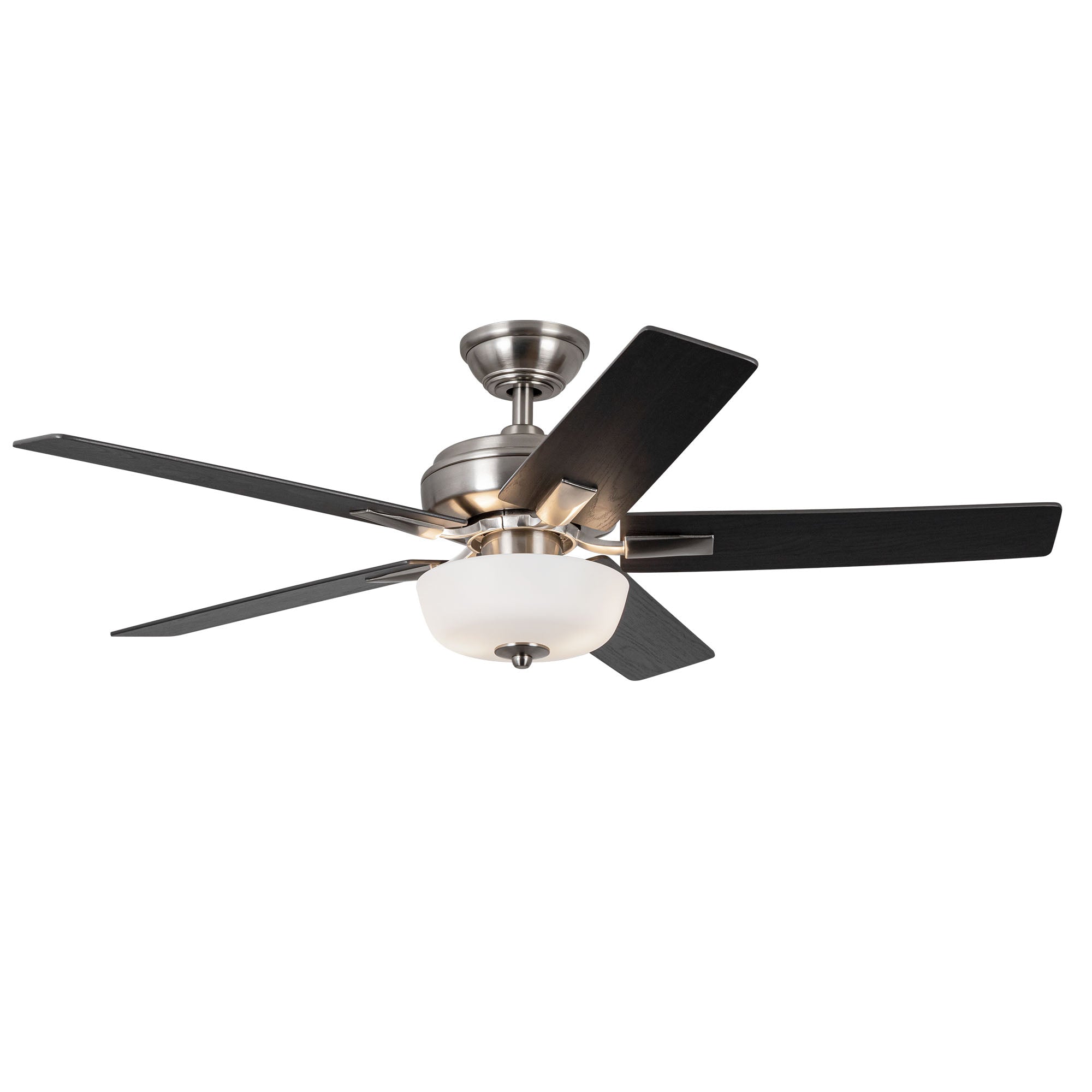 Erikson 52-in Brushed Nickel Pull Chain Ceiling Fan