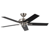 Erikson 52-in Brushed Nickel AC Ceiling Fan