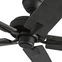 Erikson 52-in Matte Black Ceiling Fan