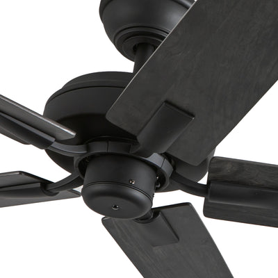 Erikson 52-in Matte Black Ceiling Fan