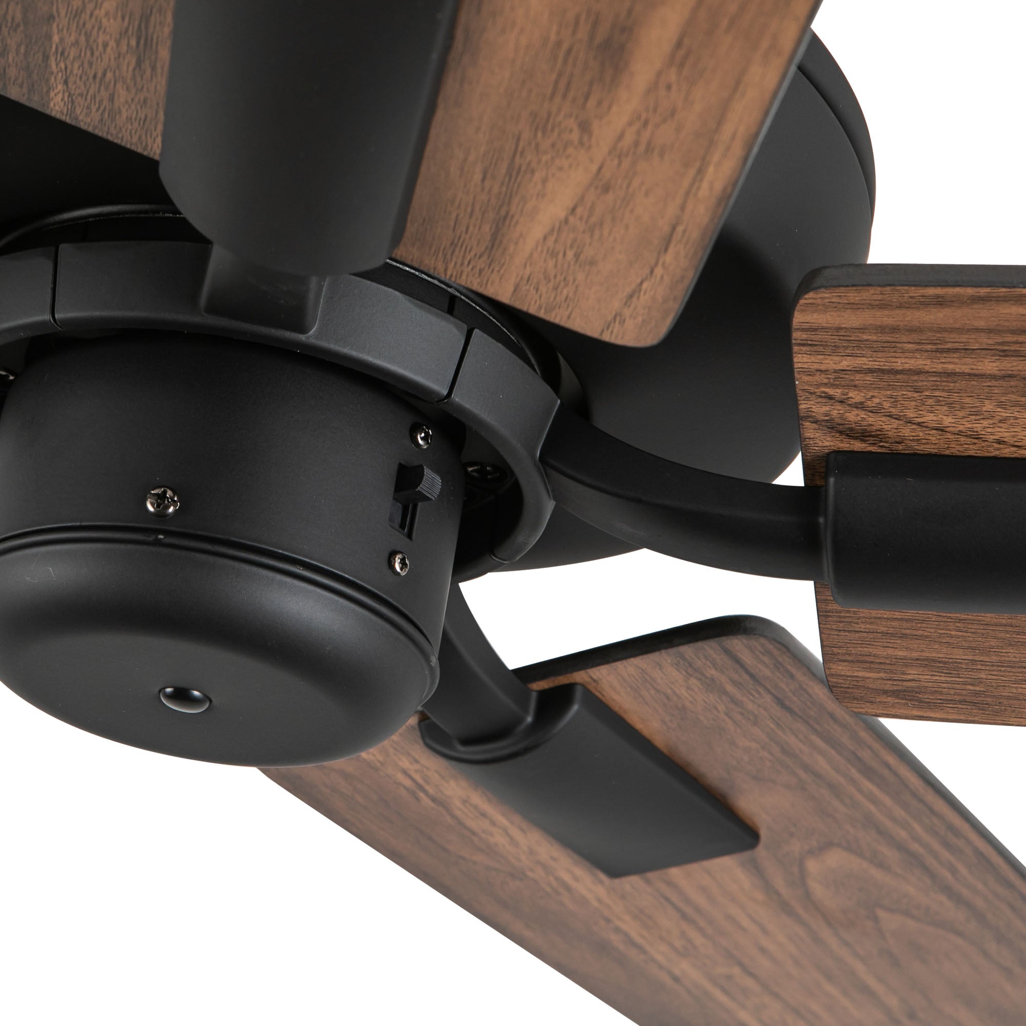 Erikson 52-in Matte Black Ceiling Fan