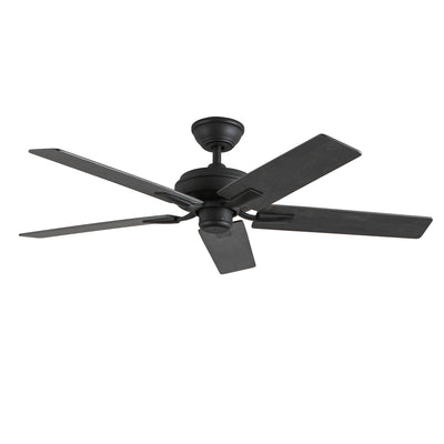 Erikson 52-in Matte Black Ceiling Fan