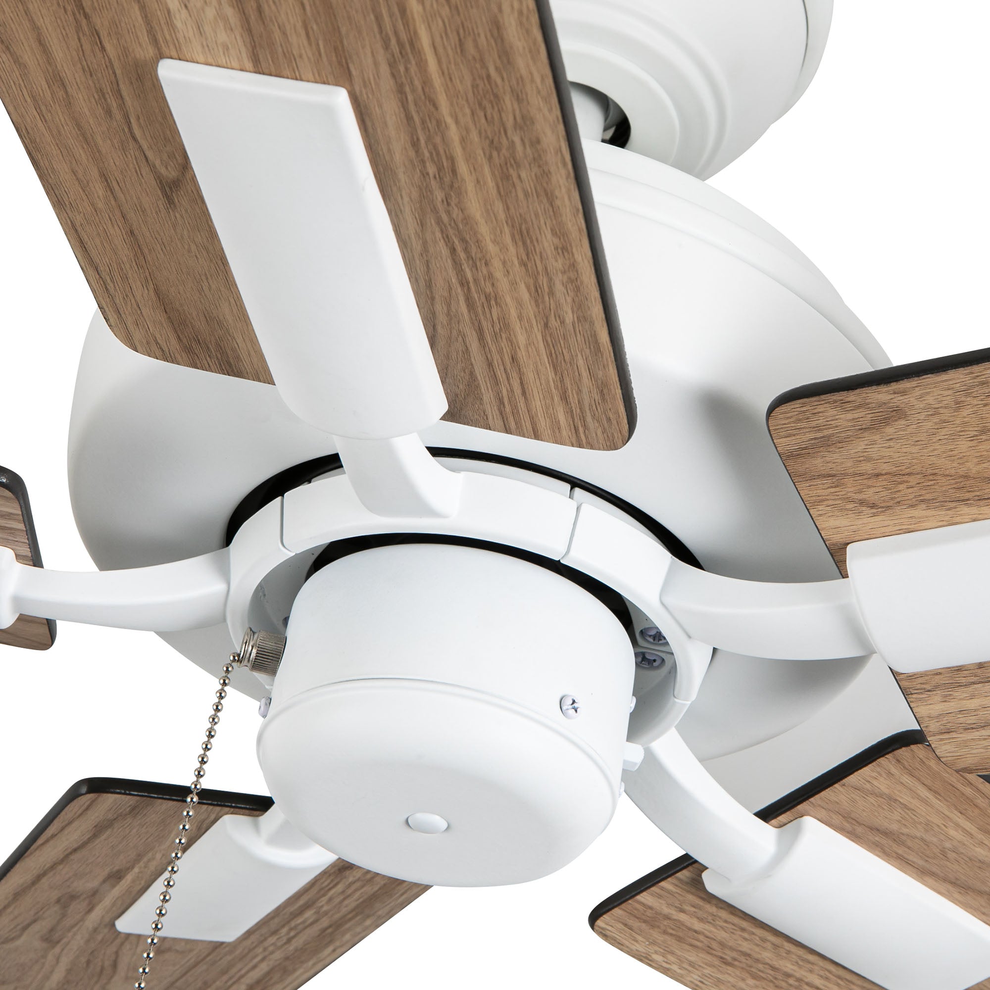 Erikson 52-in White Pull Chain Ceiling Fan